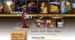 Desktop Screenshot of cookingwithsin.com
