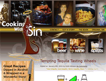 Tablet Screenshot of cookingwithsin.com